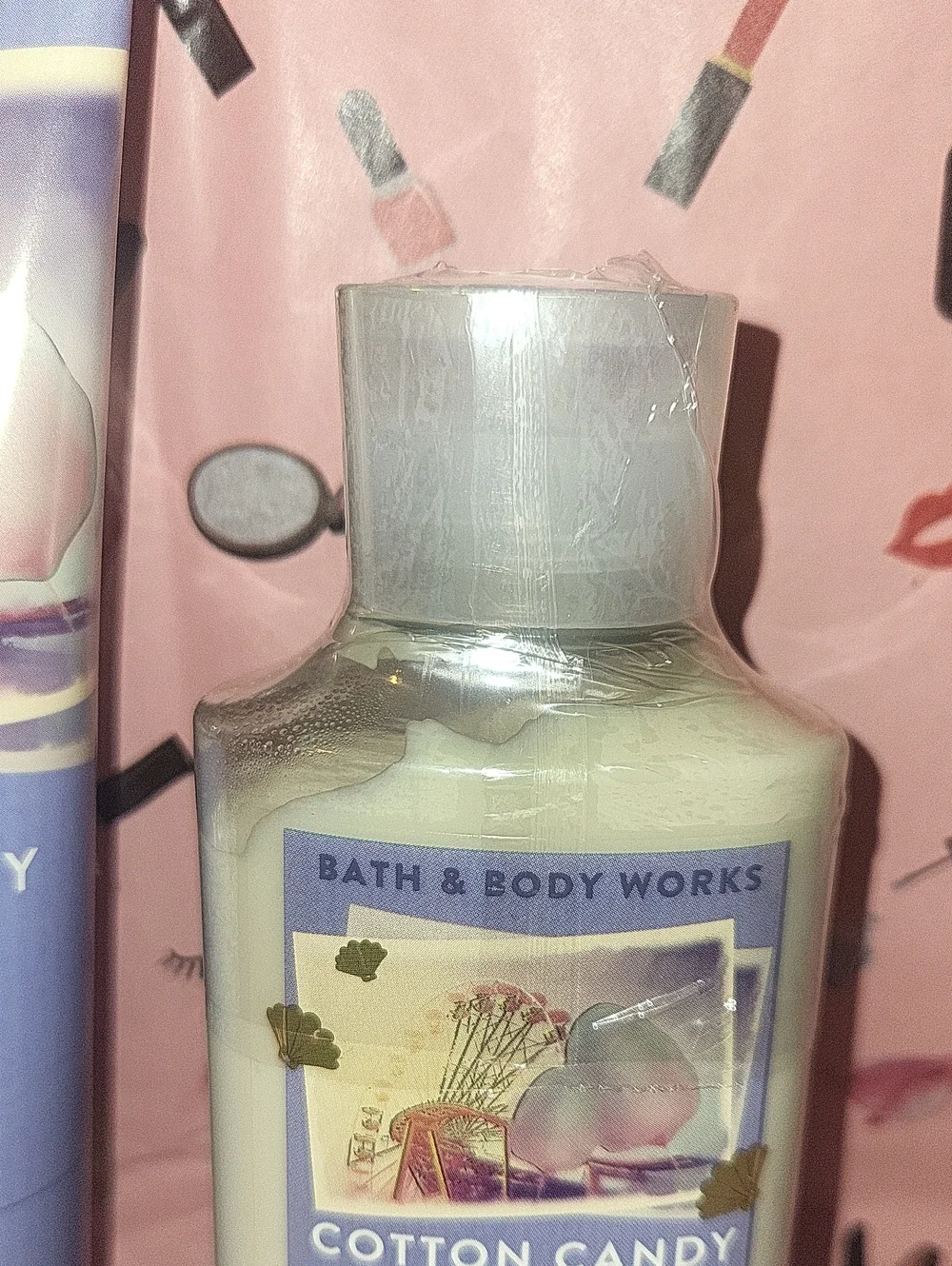 Bath & Body Works Cotton Candy Clouds 2 Pc. Set Body Cream & Body Lotion NEW FS